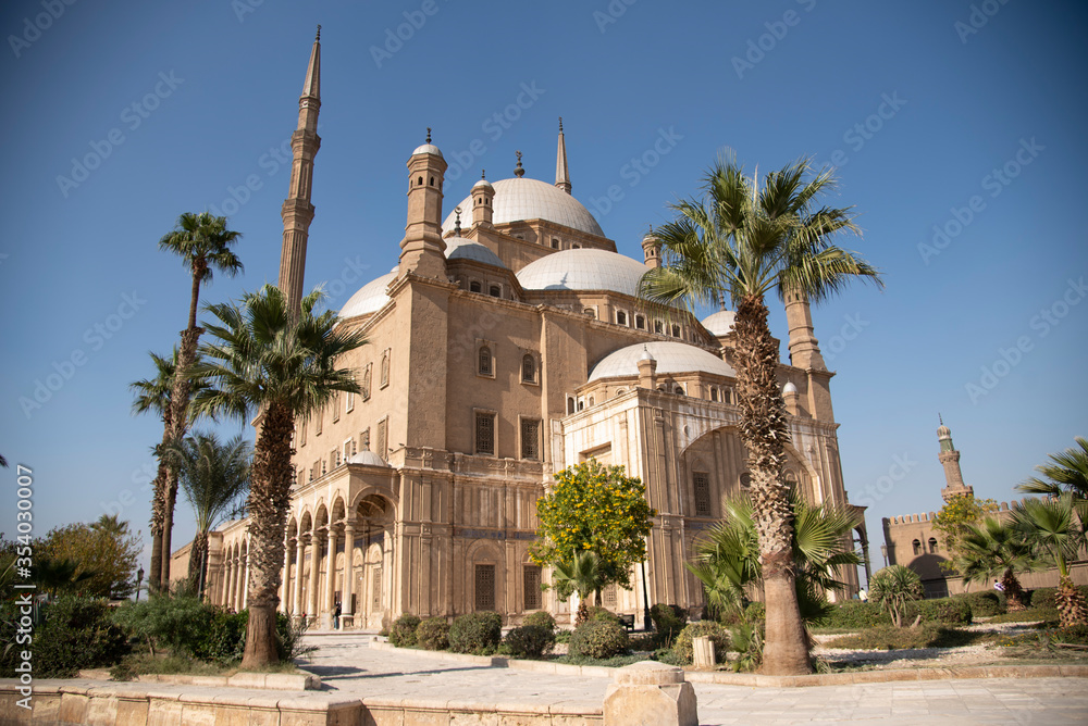 Ταπετσαρία Cairo Citadel Saladin or Salah Ed-Din in Mokattam Hills in Egypt