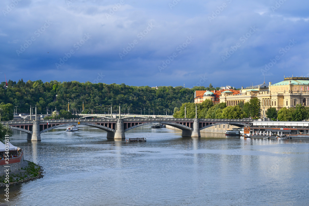 View of the old town of Prague