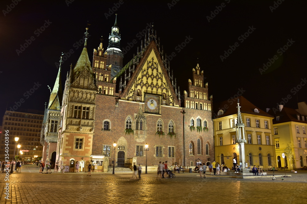 Fototapeta premium Wrocław, stolica Dolnego Śląska 