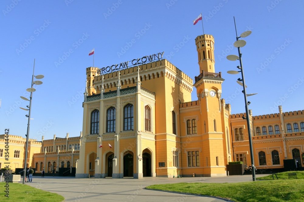 Fototapeta premium Wrocław, stolica Dolnego Śląska 