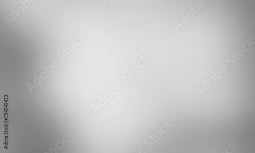 Abstract background, gray gradient, white Pastel background Used in a variety of design tasks Is a beautiful blur background