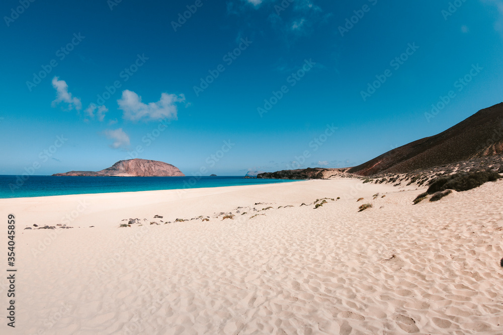 playa paradisiaca de Canarias