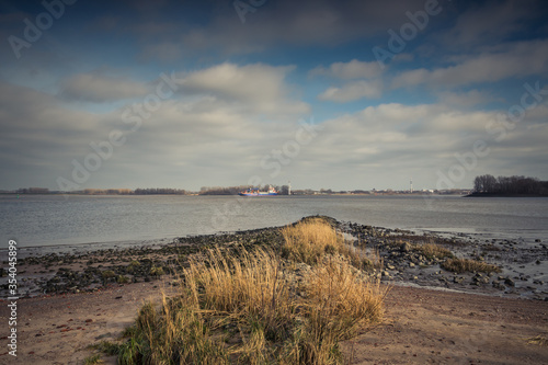 View over the Elbe River - Germany