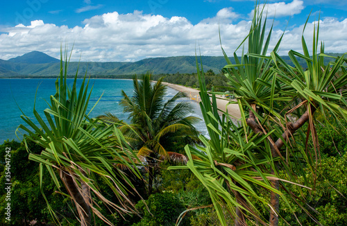 Four mile beach at Port Douglas in Queensland, Australia