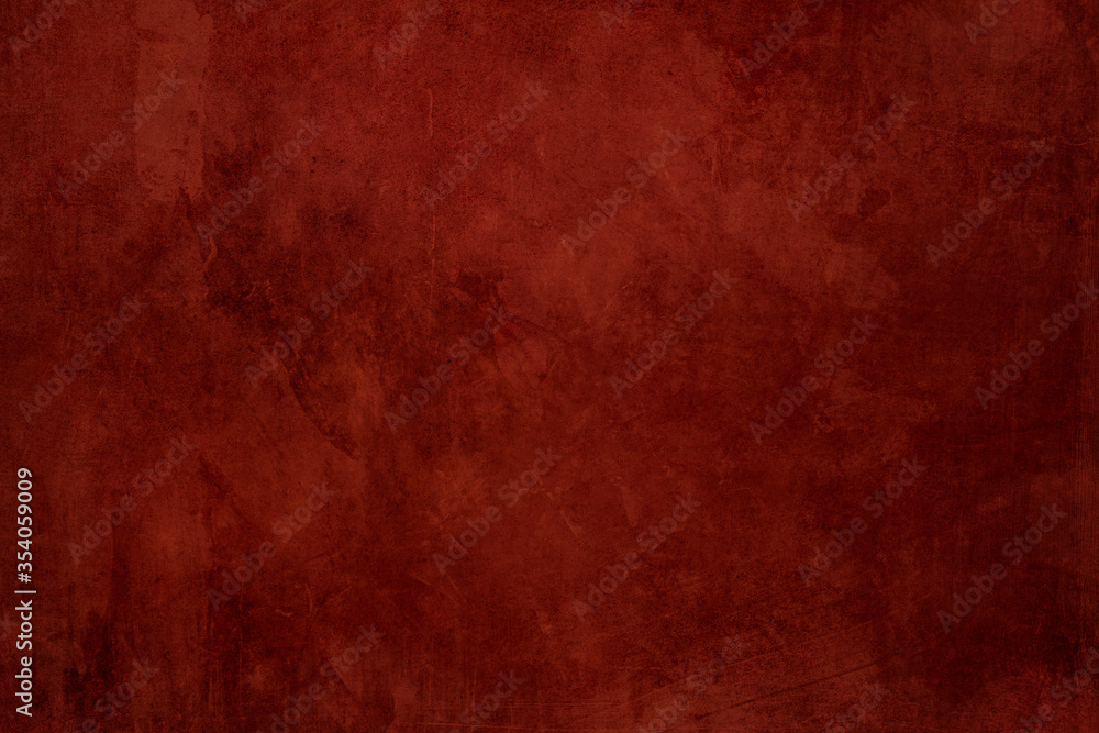 Red splattered backdrop