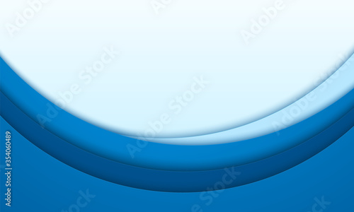 Abstract blue background, circular overlay