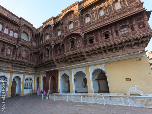 Jodhpur Fort Courtyard, Rajasthan, India
