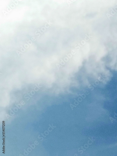 Beautiful Blue Sky and White Clouds.