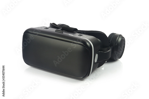 Modern VR Glasses Isolated on white background