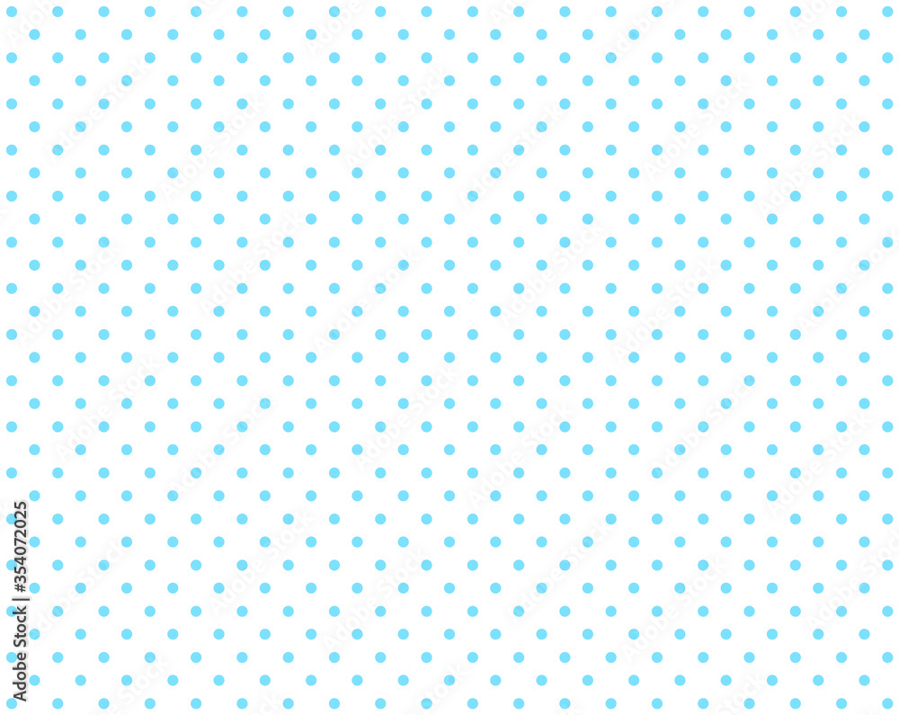 Hellblaue Punkte auf weißem Hintergrund Hellblaue Punkte auf weißem Hintergrund