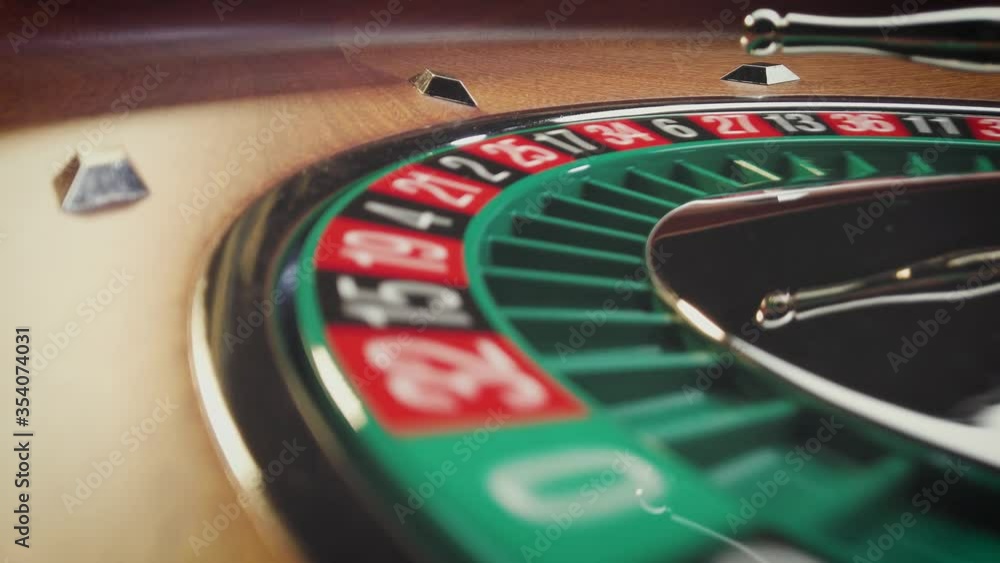 Roulette table close up at the Casino Roulette table close up at the Casino