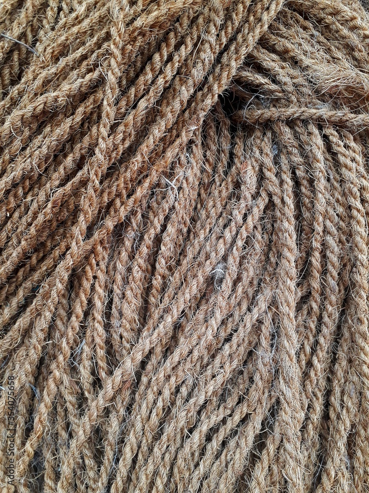 Abstract background of ropes, hemp, thread. Abstract background of ropes, hemp, thread.