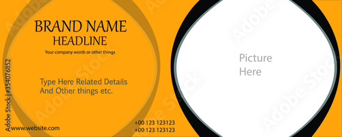 yellow and gold color web banner and social media banner Vector abstract design banner web template.