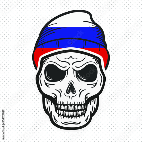 country flags with skull © murat