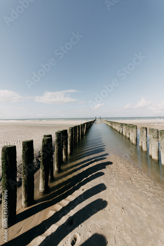 Küste in den Niederland