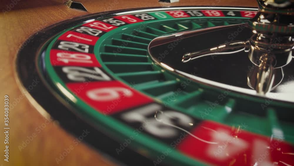 Roulette table close up at the Casino Roulette table close up at the Casino