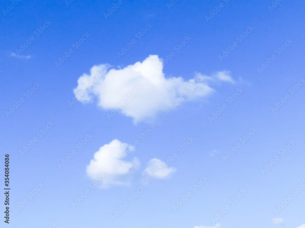 Beautiful white fluffy clouds in the blue sky. Beautiful white fluffy clouds in the blue sky.