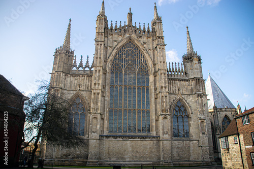Photo of York cathedral during a sunny day in Uk
