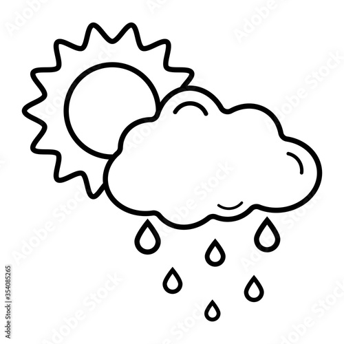weather icon vector illustration photo
