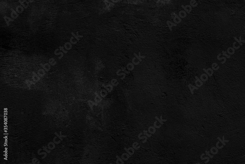 Black abstract background. Dark texture of rough surface.