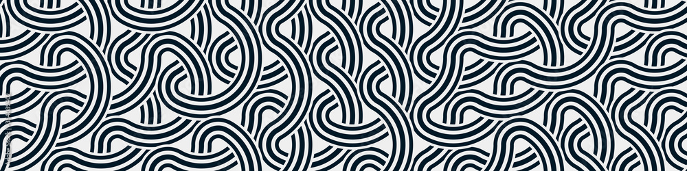 Obraz premium Colour Hexagon Tile Connection art background design illustration