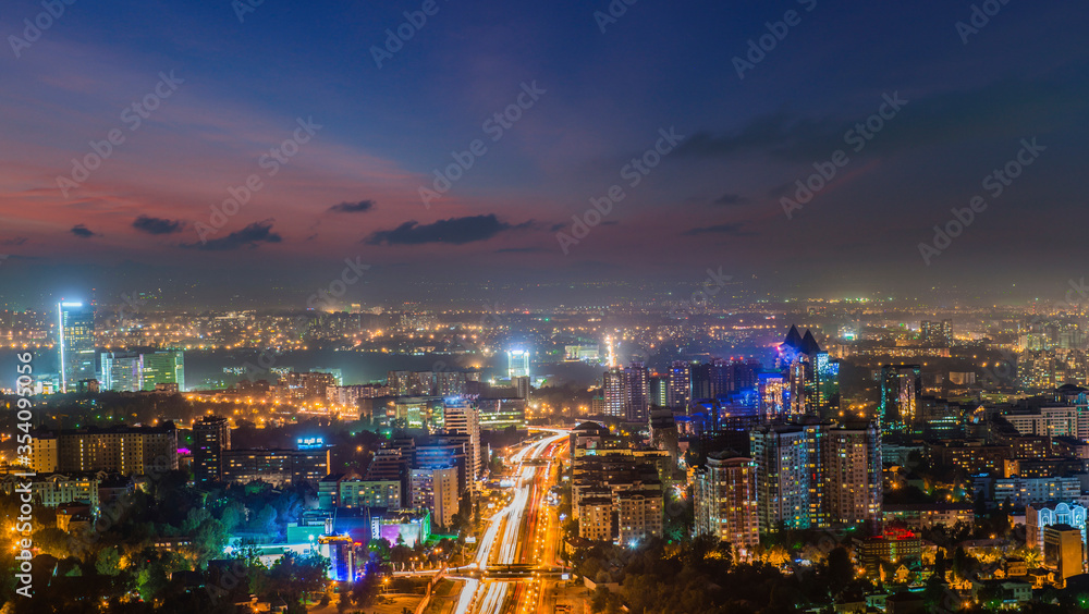 Almaty city view , Kazakhstan