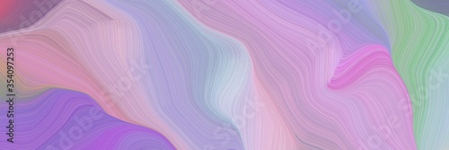 beautiful and smooth creative elegant graphic with pastel violet, medium purple and pastel blue color. abstract waves design © Eigens