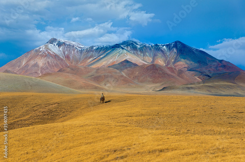 Tien Shan Mountains in Almaty, Kazakhstan, Central Asia