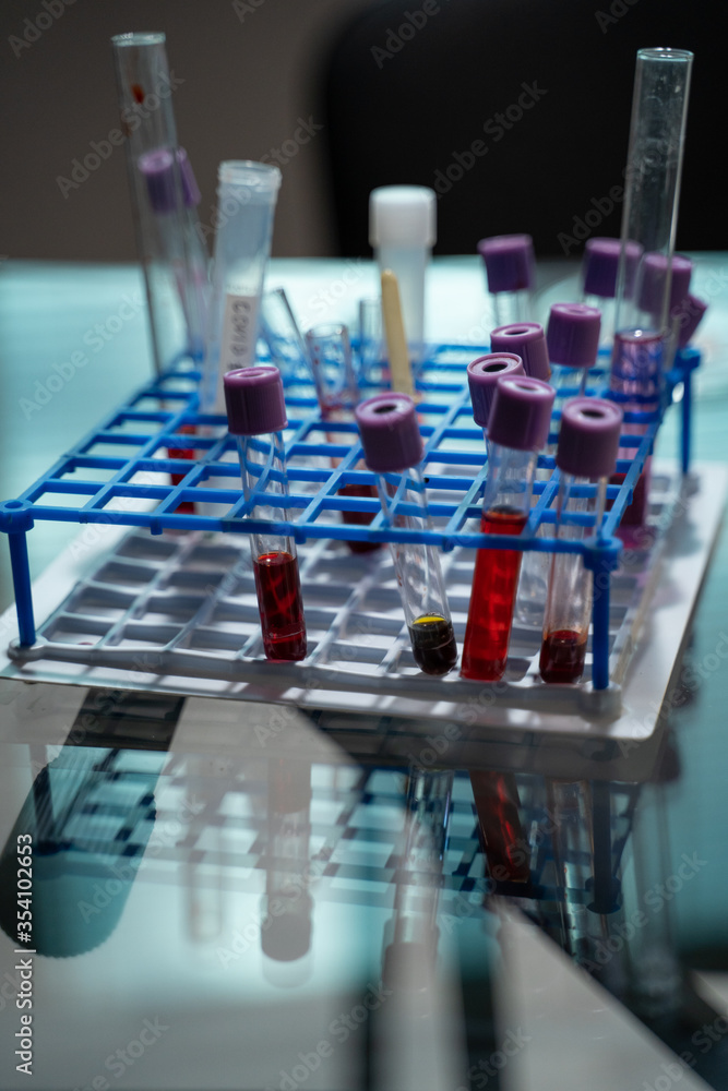 laboratory test tube with tubes laboratory test tube with tubes