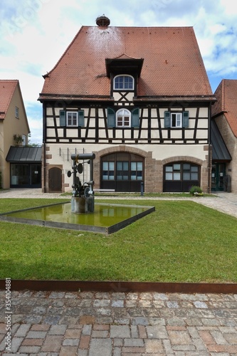  Langenzenn - Innenhof der Stadtverwaltung photo