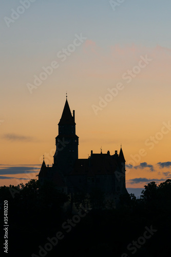 Bouzov castle in Northern Moravia, Czech Republic