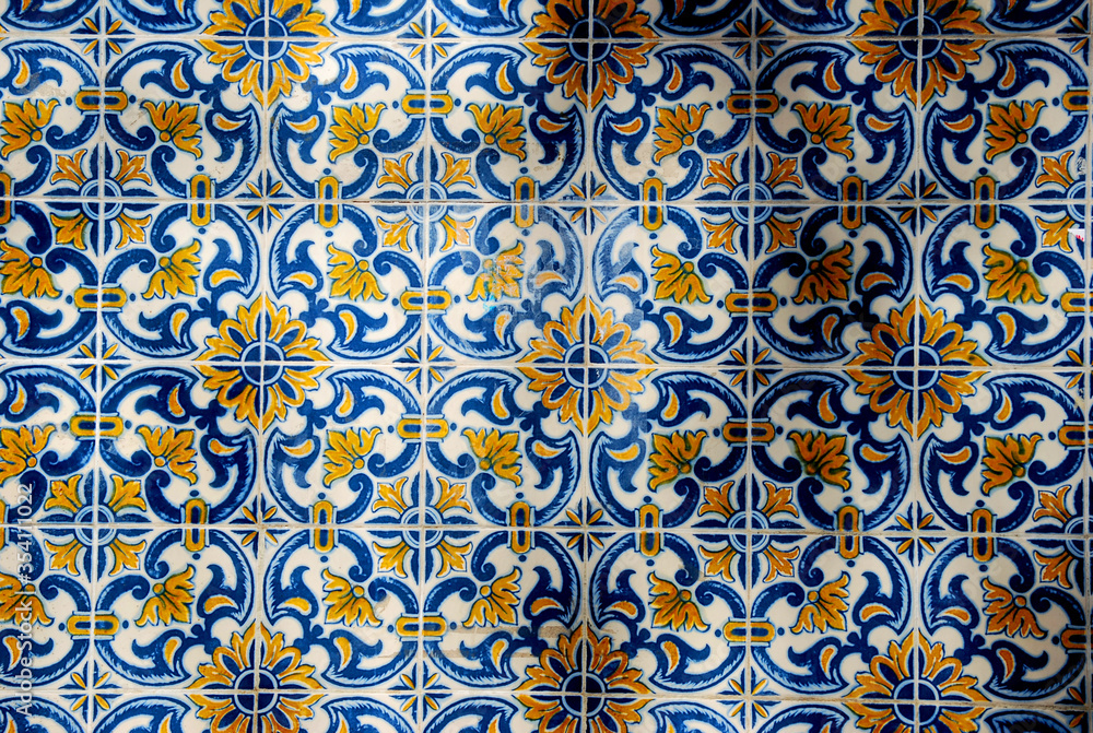 Painel de azulejos, Lisboa, Portugal