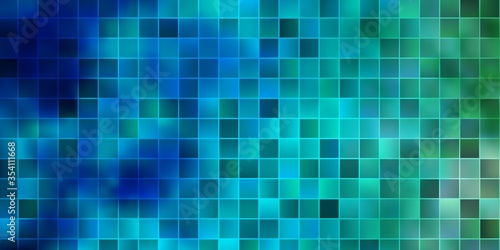 Light BLUE vector background in polygonal style.