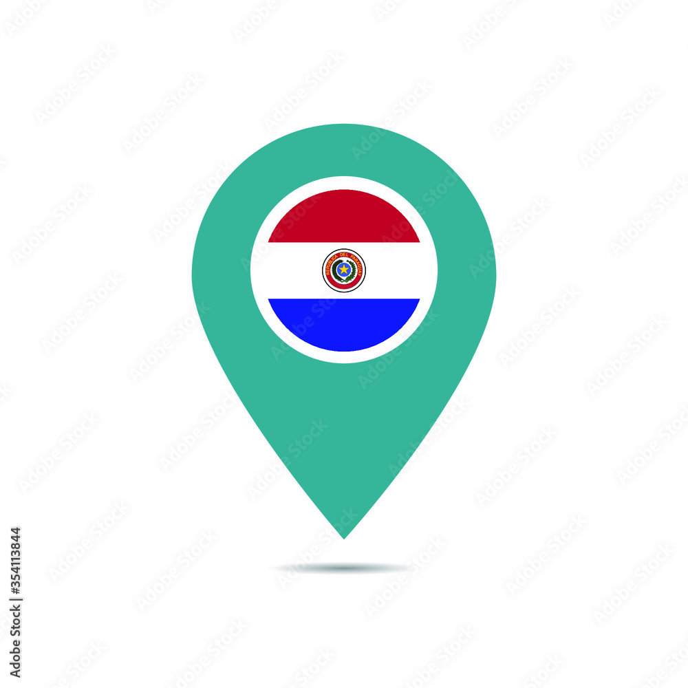 vector map pointer flag vector map pointer flag