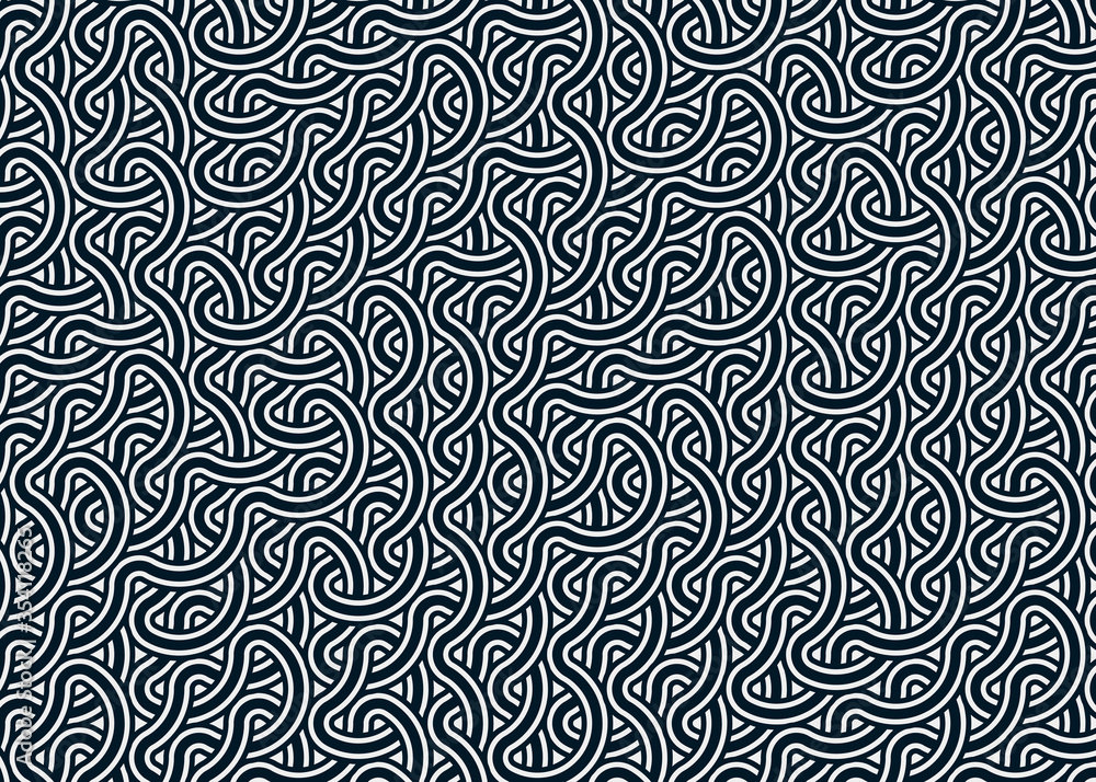 Fototapeta premium Colour Hexagon Tile Connection art background design illustration