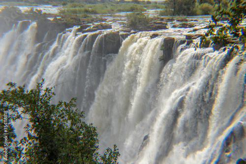 The Mosi o Tunya falls also known as Victoria falls photo