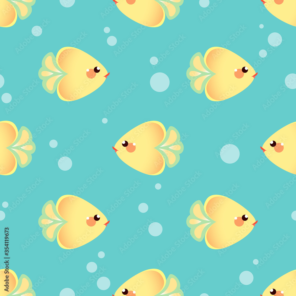 Cute little fish pattern