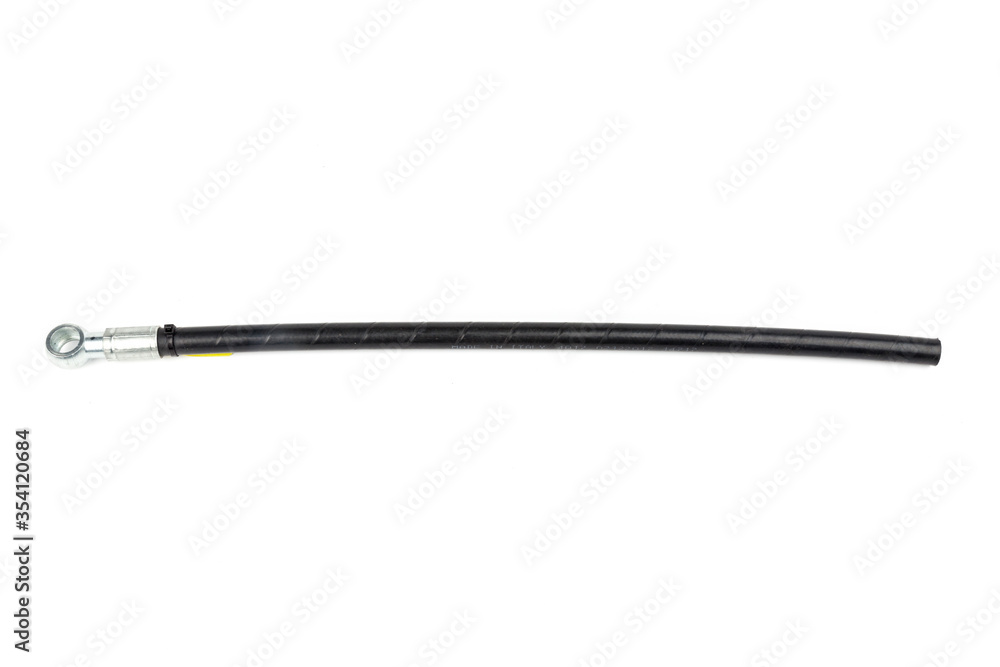 Fototapeta premium hydraulic hoses on white