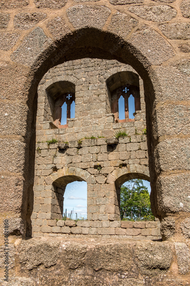 Medieval Castle in Andlau in France Medieval Castle in Andlau in France