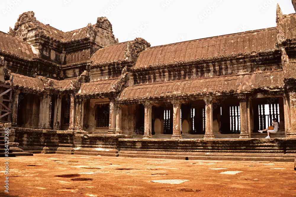Obraz premium Temple Court