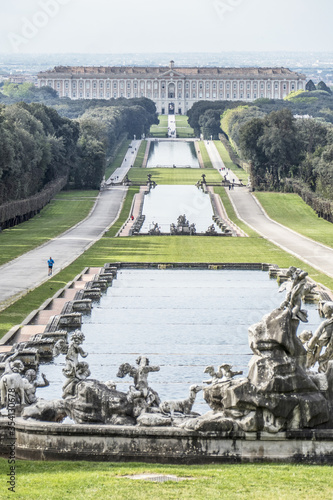 The garden of the Reggia di Caserta
