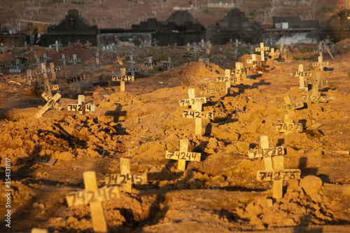 São Francisco Xavier Cemetery is the largest cemetery in the State of Rio de Janeiro. It was officially founded on October 18, 1851, in the same place where a slave cemetery has existed since 1839. photo