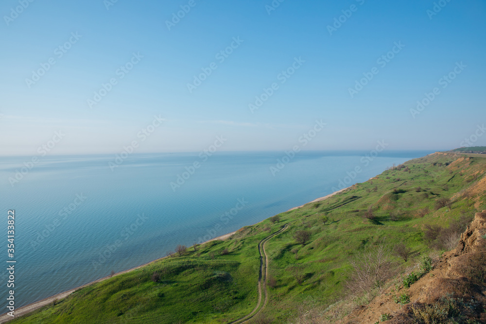panorama view sea and coastal