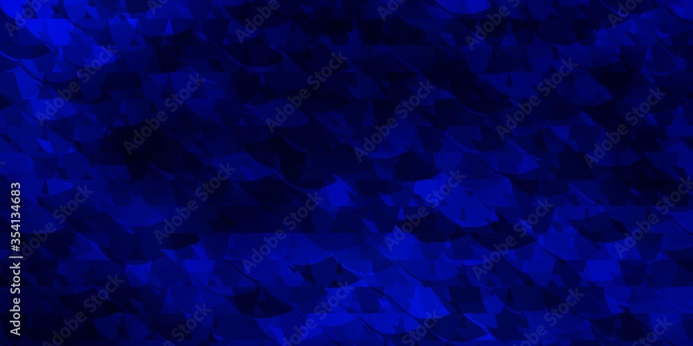 Dark BLUE vector layout with lines, triangles. Dark BLUE vector layout with lines, triangles.
