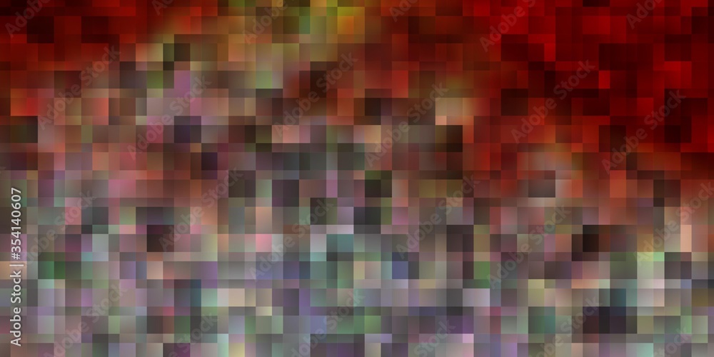 Light Red vector template with rectangles. Light Red vector template with rectangles.