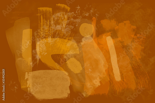 grunge orange background