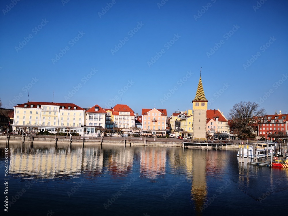 Lindau harbour