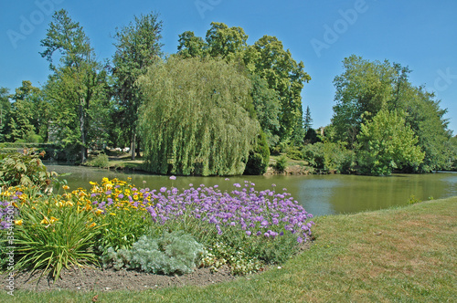 Konstfotografi Le parc des Capucins, Coulommiers, Seine-et-Marne, Ile-de-France, Europe