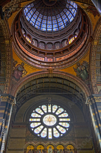 Photography Dome ceiling of Basilica of St
