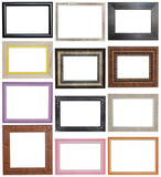 Set of 12 frames.
